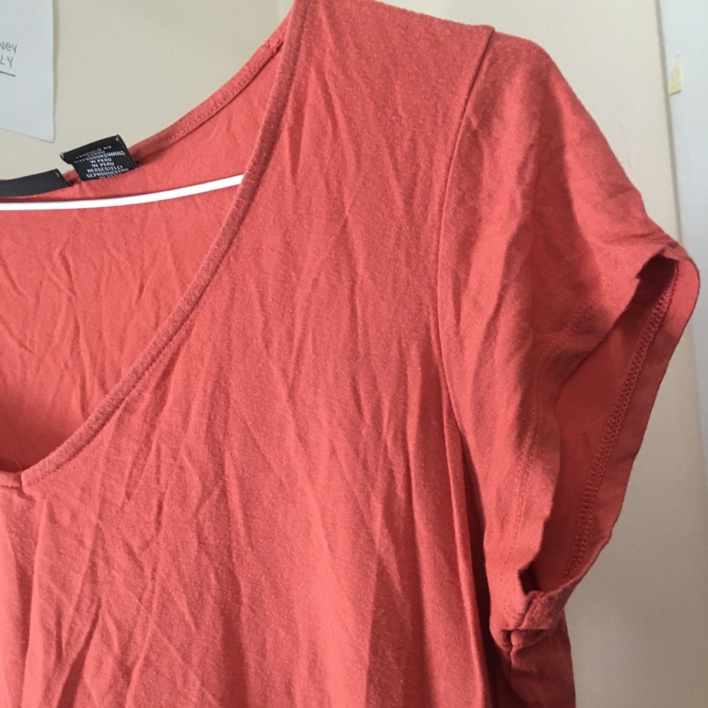 Tahari- Orange blouse